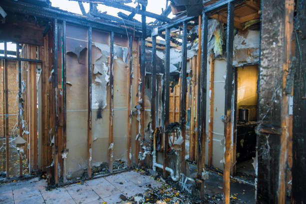 Professional Fire Damage Repair technician working in Ravenna, NE